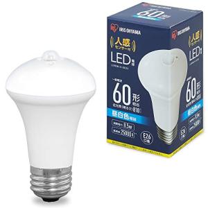 アイリスオーヤマ LED電球 人感センサー付 口金直径26mm 60形相当 昼白色 LDR9N-H-SE25｜honki-benri