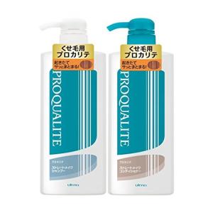 プロカリテ ストレートメイク シャンプーc (ラージ) 600mL ＋ コンディショナーc (ラージ) 600mL｜honki-benri