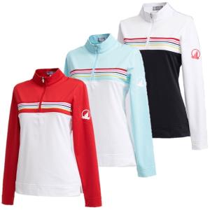 本間ゴルフ 保温性ジップアップ長袖シャツ レディース ウェア アパレル ホンマ HONMA GOLF LADIES WEAR｜honmagolfonline