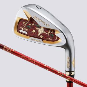 本間ゴルフ アイアン 6本 セット BERES AIZU 5S グレード #6〜#11 ARMRQ MX ベレス アーマック ホンマ HONMA GOLF 会津絵