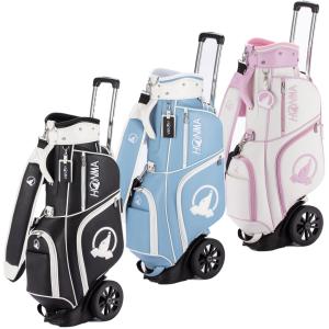 本間ゴルフ 大型タイヤ付き カジュアルキャディバッグ CB12621 9インチ 2026年モデル 5口枠 HONMA GOLF CART BAG