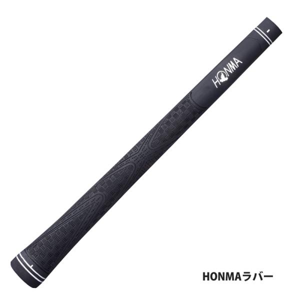 本間ゴルフ ラバーグリップ A61 黒/白 HONMA GOLF