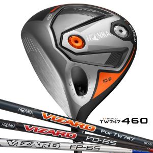 本間ゴルフ レフティ ドライバー ツアーワールド TW747-460 左利き用 VIZARDシャフト ホンマ HONMA GOLF｜honmagolfonline