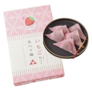 東山八ツ橋本舗のいちご餡入入り生八ッ橋