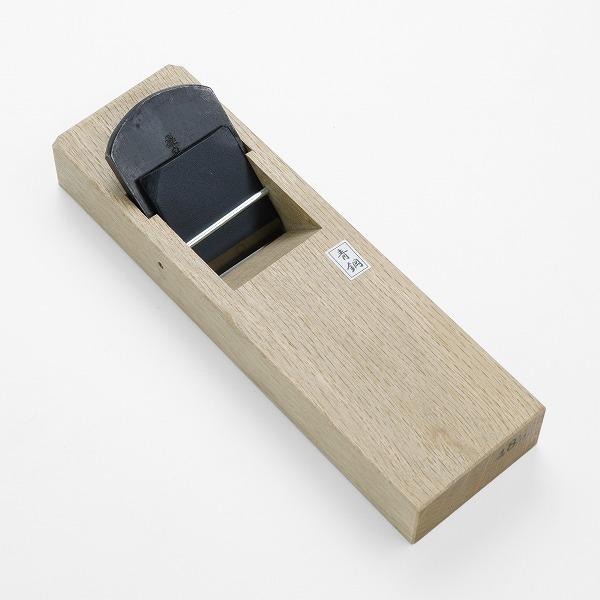 飛鳥 小鉋 48mm 青紙2号 極軟鉄 白樫7寸台 ヒナ型 二枚鉋 日本製