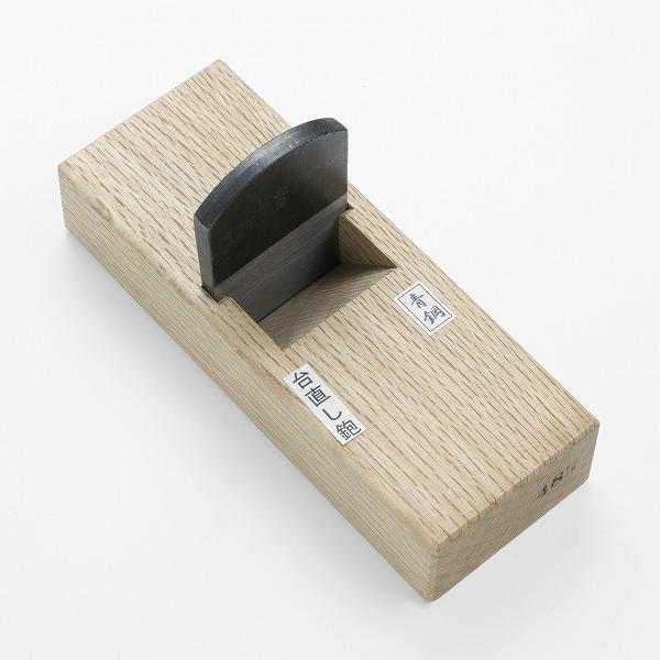 飛鳥 台直し鉋 48mm 青紙2号 極軟鉄 白樫5寸5分台 一枚鉋 日本製