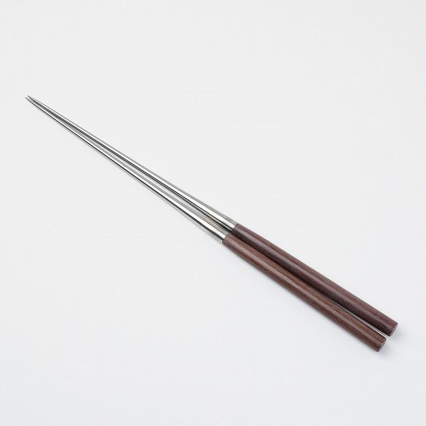 盛箸 パープルハート柄 180mm
