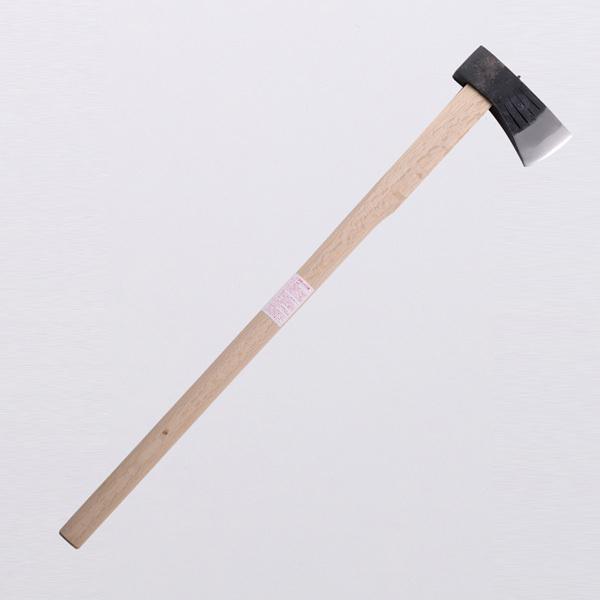 薪割り斧 1.3kg 白紙鋼 樫柄900mm カバー付き