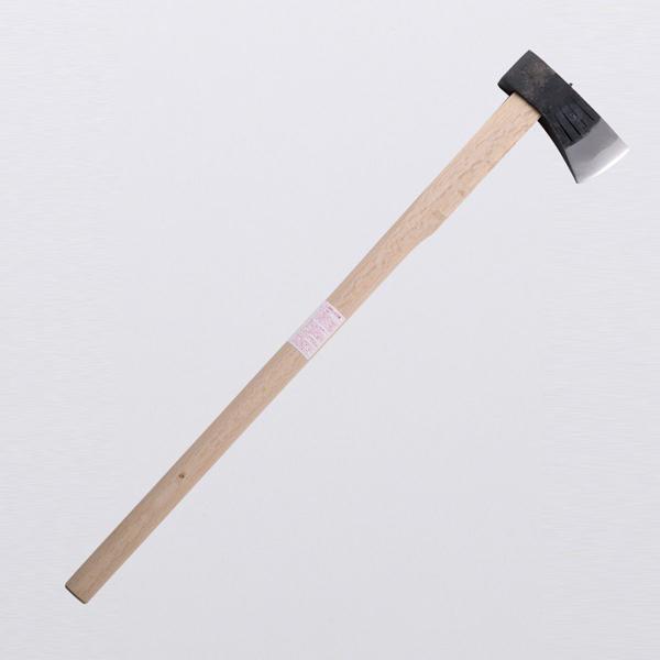 薪割り斧 1.7kg 白紙鋼 樫柄900mm カバー付き
