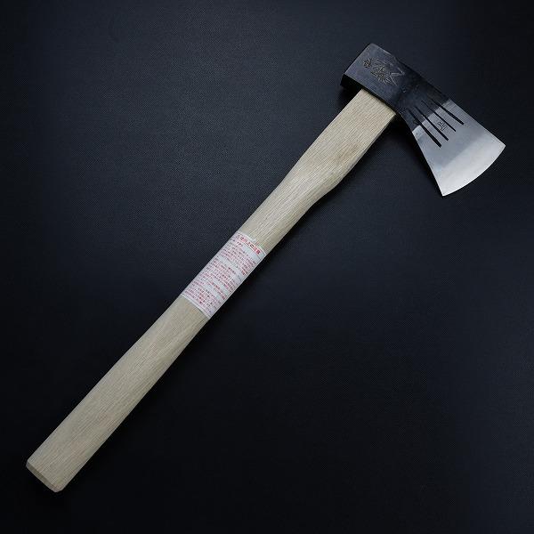 木馬斧 700g 天鋼 白紙鋼 サック付き オノ