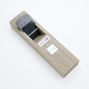 心　手打ち鋼　カンナ 鐵の心 小鉋 42mm 青紙スーパー鋼 錬鉄 白樫7寸台 ヒナ型 二枚鉋