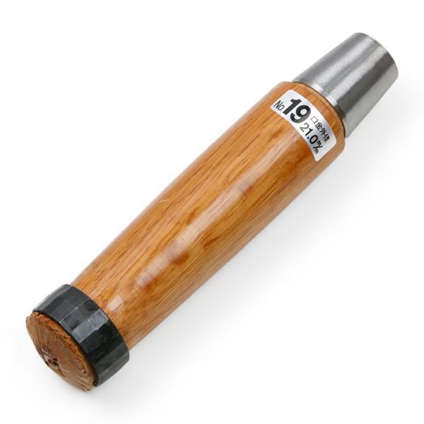 スーパーハンドル  No.19 叩き鑿 交換用 木柄 口金外径21.0mm