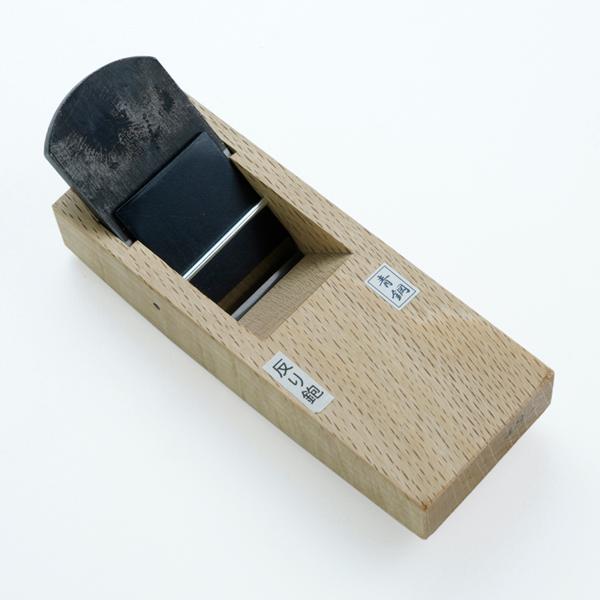 飛鳥 反り鉋 36mm 青紙2号 白樫5寸台 二枚鉋 日本製