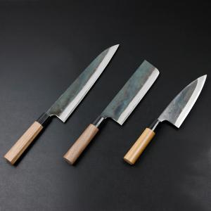 元兼 土佐黒打ち包丁 3本セット