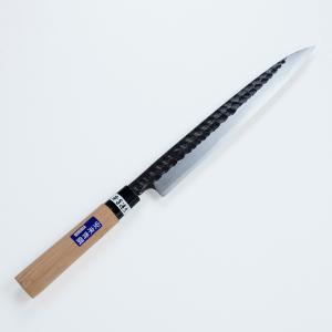 包丁 堺一文字光秀 白鋼 霞研 左 柳刃包丁270mm【名入れ即日可能】送料