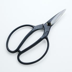 佐保 佐助型 大久保鋏 3寸5分刃 青紙鋼 カシメ止め 総手造り鍛造品