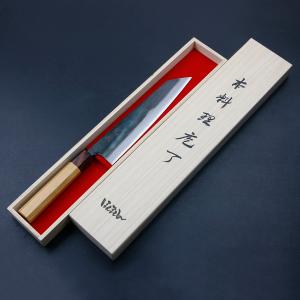 紋三郎 出刃包丁 水牛柄 単品販売 Item No:A1-0005 : ハマダヤ食器店