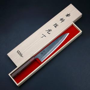 宏之作 和牛刀 両刃 210mm 粉末ハイス HAP40鋼 割込み ステンレス 八角