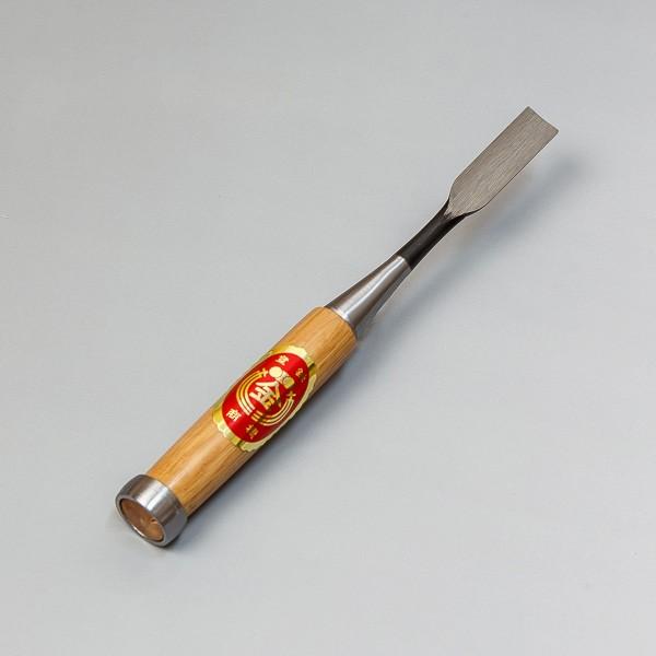 鑿 本職用 高級 木彫りのみ 赤樫柄 丸15mm 鑿 のみ ノミ