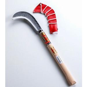 藪切鎌 両刃 300g 尺3柄付 雄鹿 青紙鋼 : ほんまもん ヤフー 藪切鎌 両刃 300g 尺3柄付 雄鹿 青紙鋼 : ほんまもん ヤフー