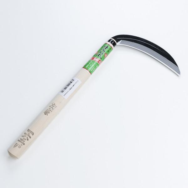 すみれ丸 薄鎌 鋼付 片刃165mm 丸柄 左利き用 一般向け