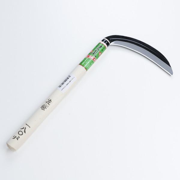 すみれ丸 薄鎌 鋼付 片刃180mm 丸柄 左利き用 一般向け