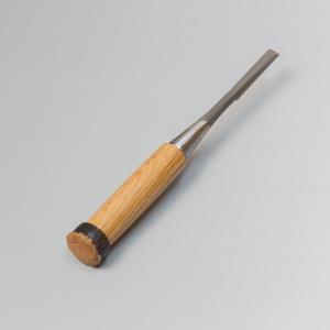 ねずみ 追入鑿 24mm 赤樫柄 播州三木 職人手造り 大工道具 鑿 のみ