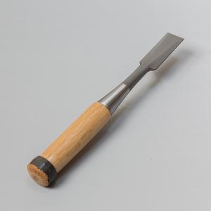 ねずみ 粉末ハイス 追入鑿 42mm グミ柄 播州三木 職人手造り 大工道具