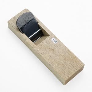 鉋 伯龍斎 青1号 釜地 雛平鉋 48mm 7寸台 白樫台