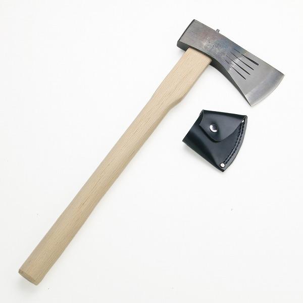 木馬斧 750g 全鋼 樫柄450mm カバー付