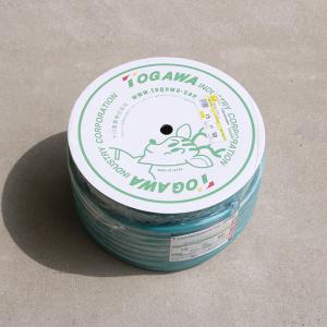 新品　十川 日本製 耐圧・防藻 糸入り 散水ホース 15mm×20mm 50M巻 十川 散水ホース 15mm×50m 日本製 耐圧ホース 農業用ホース 散水用