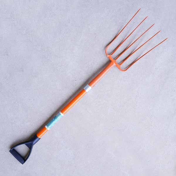 オレンジフォーク 5本爪 グラスファイバー柄
