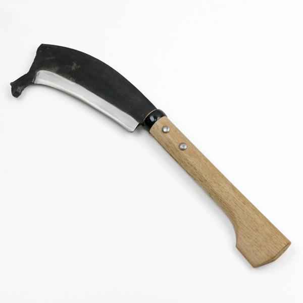 とび付き越前鉈 100匁 片刃 左利き用　規格外品