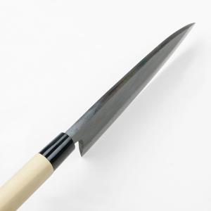出刃包丁 両刃 180mm 白紙1号 割込み ...の詳細画像2