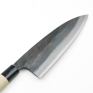 出刃包丁 両刃 180mm 白紙1号 割込み ...の詳細画像3
