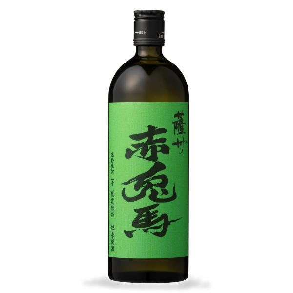 芋 焼酎 薩州 赤兎馬 (せきとば) 抹茶使用 720ml / 濱田酒造 ≪箱無し≫