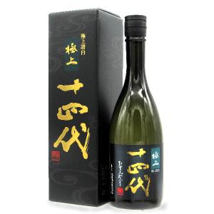 [2024.詰]《クール発送》 十四代 純米大吟醸 極上諸白 生詰 720ml / 高木酒造 【箱入】