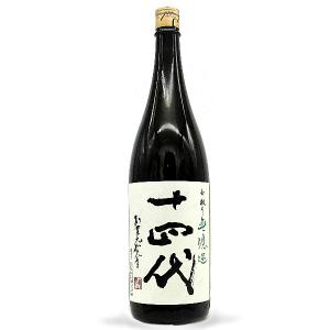 [2024.4詰] 《クール発送》 十四代 中取り無濾過 純米吟醸 1800ml / 高木酒造 ≪箱無し≫