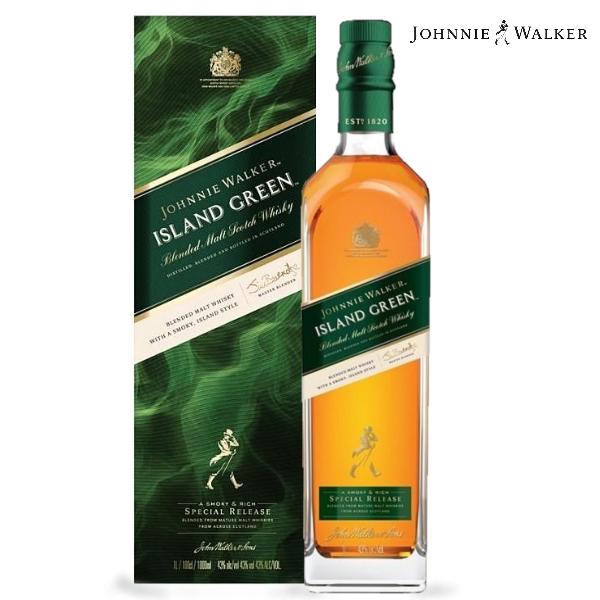 【大容量】ウイスキー ジョニーウォーカー アイランド グリーン 43% 1000ml / 並行 直輸...