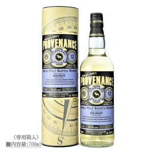 ウイスキー マクダフ 2008 12年 46% 700ml / 正規 ダグラスレイン プロべナンス 【箱入】｜honmaruya