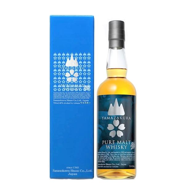 ウイスキー ピュアモルト 山桜 [PURE MALT WHISKY YAMAZAKURA] 48% ...