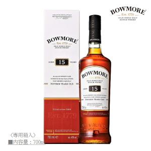 ウイスキー ボウモア 15年 シェリーカスク フィニッシュ 43% 700ml / 並行 直輸入 ボウモア蒸溜所 【箱入】