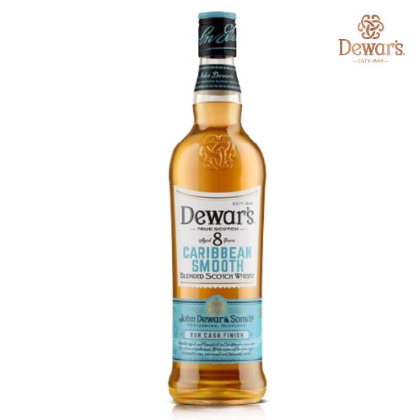 ウイスキー デュワーズ カリビアンスムース 8年 40% 700ml / 正規 ≪箱なし≫