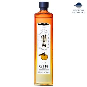 瀬戸内クラフトジン2種2本セット 檸檬（レモン）ジン47度700ml、甘夏