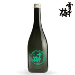 [2026.7 製造] 日本酒 雪中梅 (せっちゅうばい) 純米吟醸 青緑 (みどり) 720ml / 丸山酒造場 ≪箱無し≫