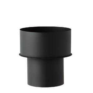 シングル/二重兼用】 黒耐熱 ステンレス スーパートップ φ120mm
