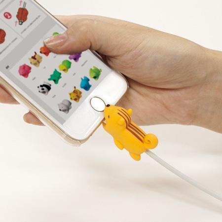 iPhone純正ケーブル用アクセサリー！ CABLE BITE（ケーブルバイト）×6個 【ライトニン...
