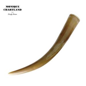 オブジェ MONIQUE CHARTLAND by GOODY GRAMS HORN TUSK WHITE 角 エコ 希少 インテリア 自然