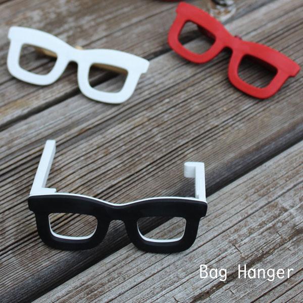 バッグハンガー　Bag Hanger Glasses（グラス）　フック スマホスタンド アクセサリー