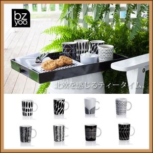マグカップ bzyoo mugs （ビズヨー マグ） BLACK 大きめ 黒 ブラック ファブリック 北欧テイストの商品画像